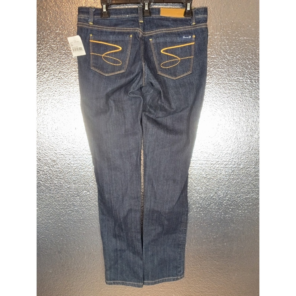 7 For All Mankind Bootcut Jeans Size 28 USA Made Premium Faded Denim